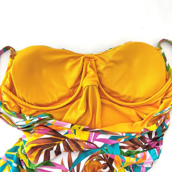 Bleu by Rod Beattie Fantasy Island Tankini Top Multicolor Size 14 - Picture 7 of 9